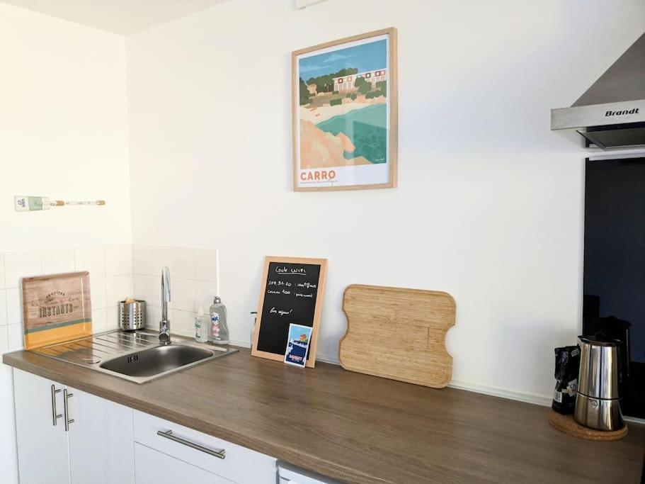 Sausset-Les-Pins, T2 Bord De Mer Екстериор снимка